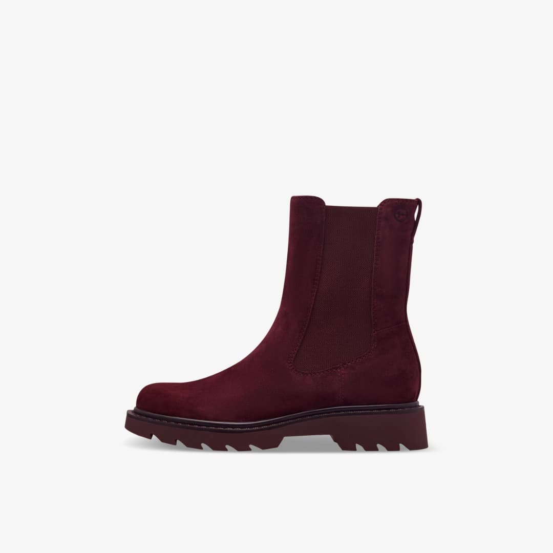 Tamaris Chelsea Boots für Damen in rot