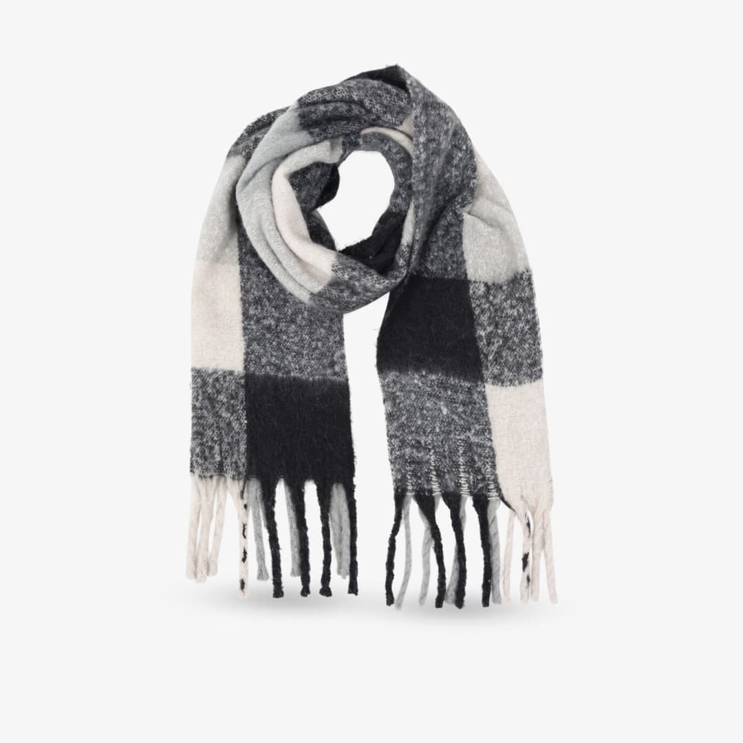 XSRY Schal in weiß/schwarz