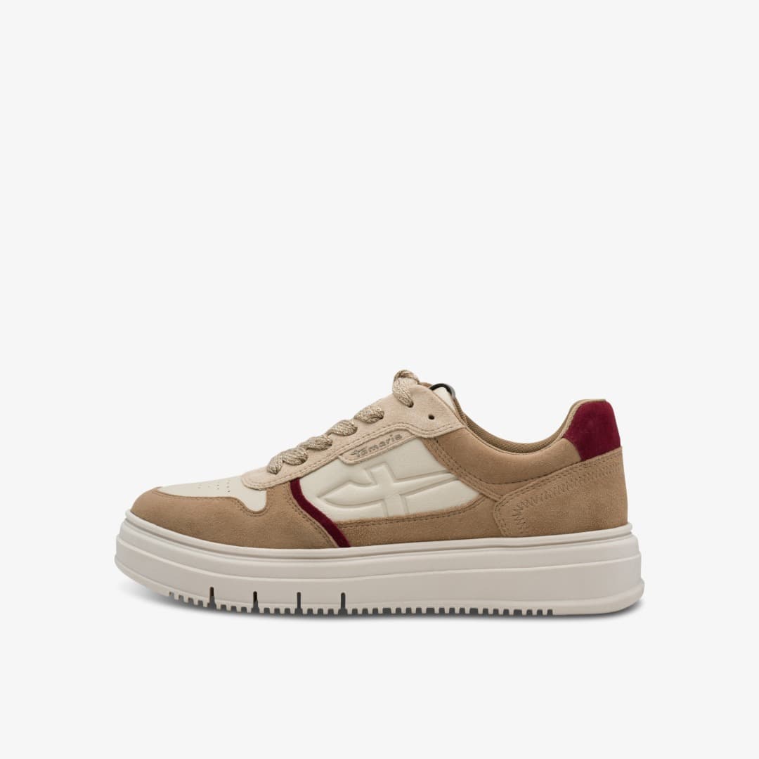 Schuhpark Tamaris Damen Sneaker in Beige