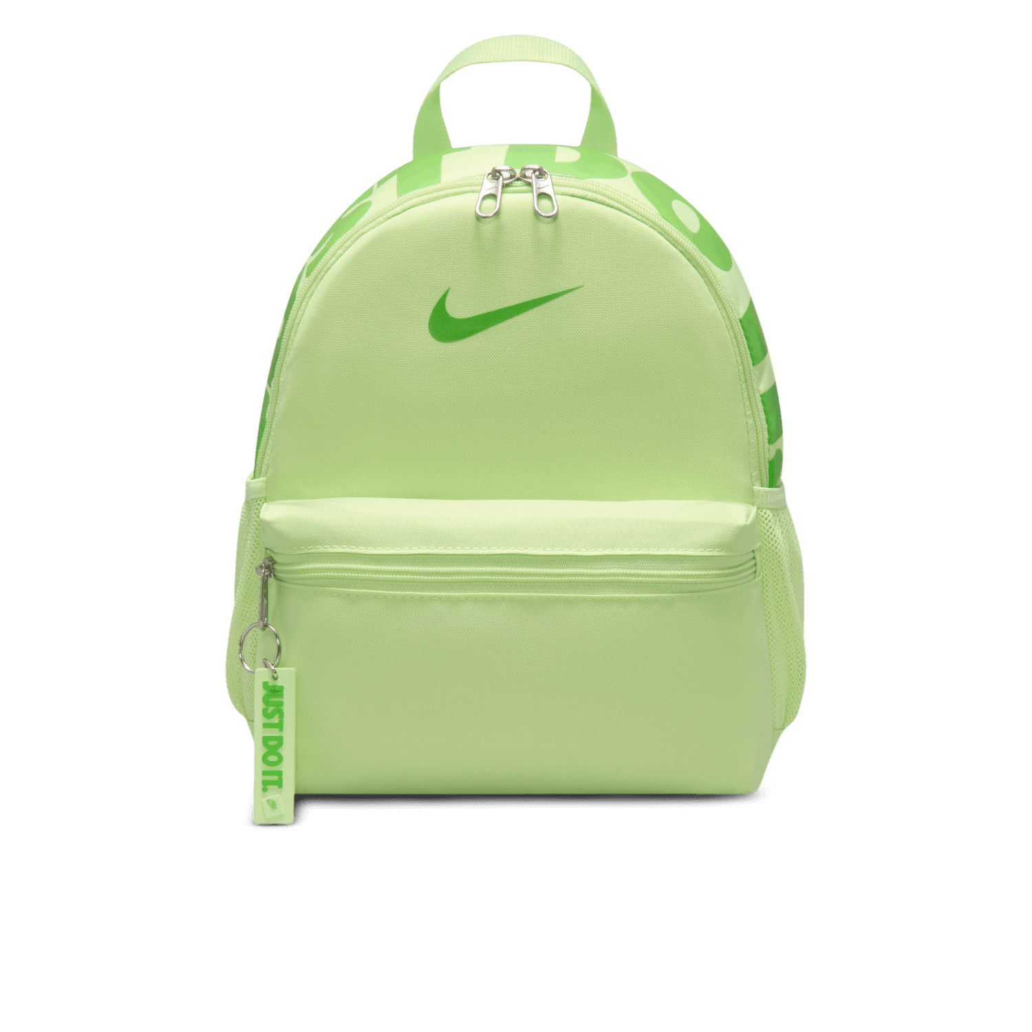 Neon-grüner Nike Kinderrucksack mit Logo