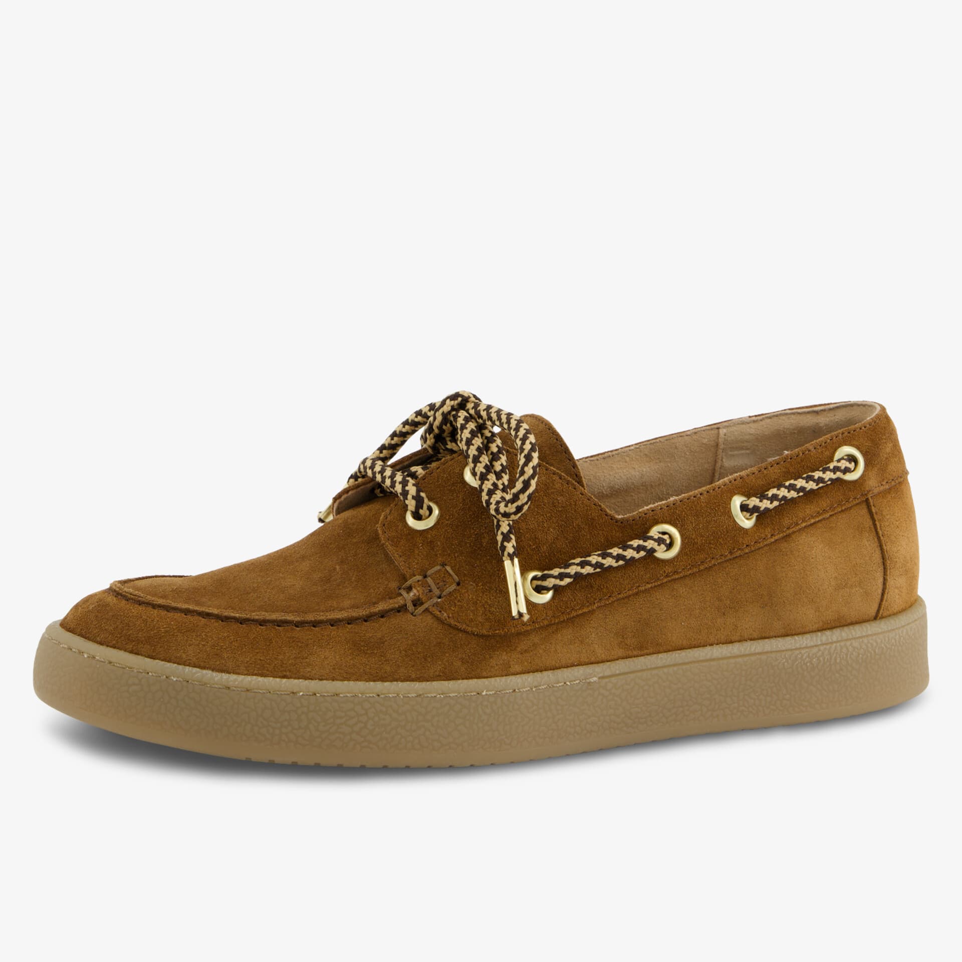 Lederloafer in Braun mit rutschfester Sohle und eleganten Details für Komfort und Stil