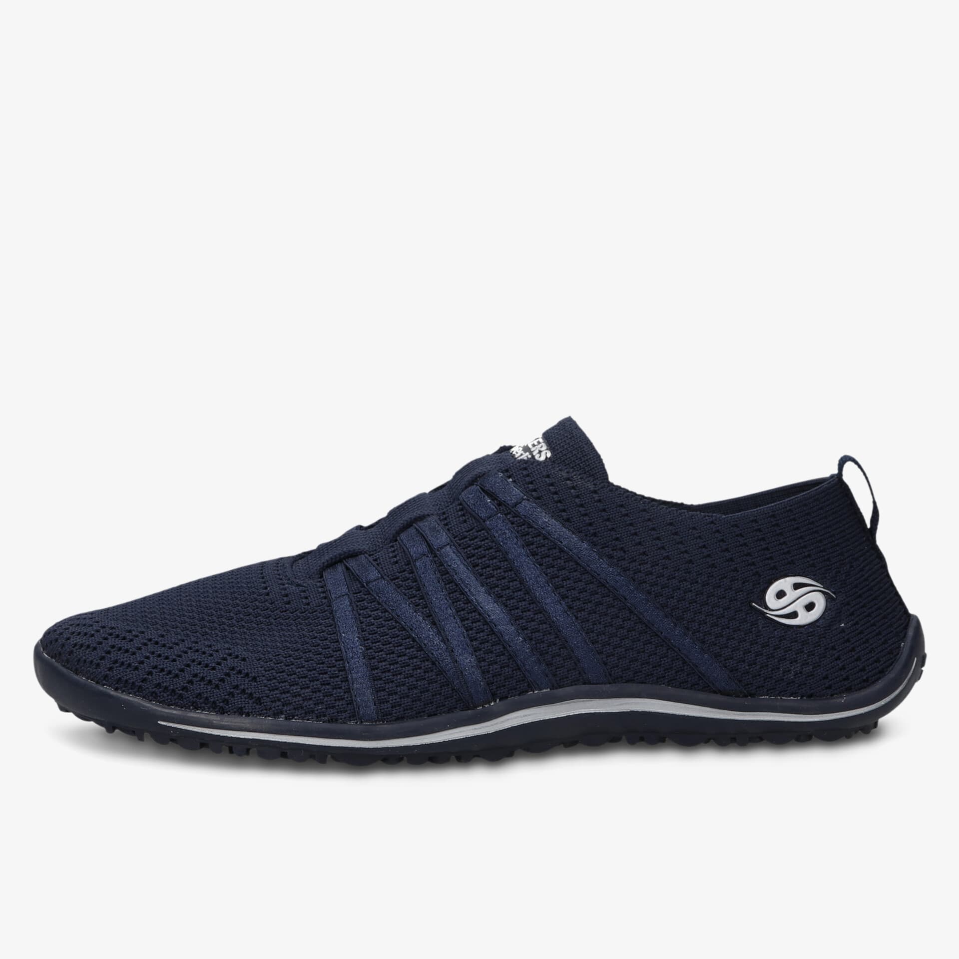 leichter und flexibler Schuh mit atmungsaktivem Obermaterial und rutschfester Sohle seitliche Ansicht